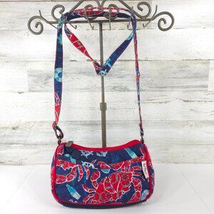 Paul Brent Crossbody Quilted Coastal Anchor Nautical Beachy Crossbody Purse Bag